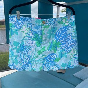 Lilly Pulitzer Colette Skort in Whisper Blue